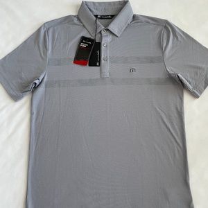 Travis Mathew Prestige Pure Performance Mens Polo Shirt Size Small Pull The Plug